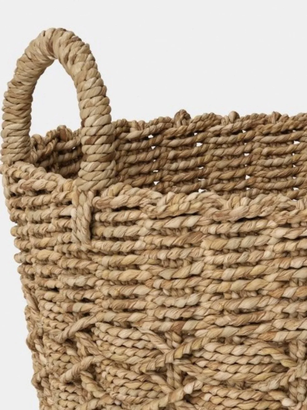 THRESHOLD NWT Chunky Twisted Seagrass Basket